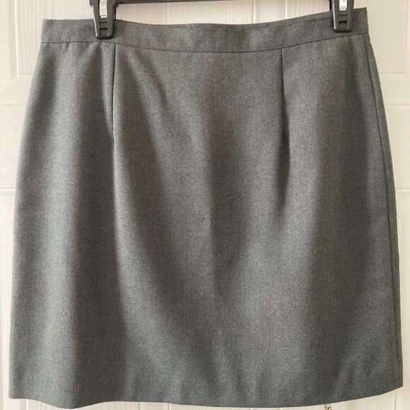 Grey wrap skirt - Picture 2 of 5